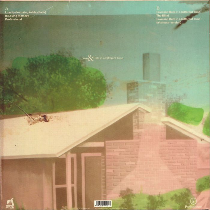 Gabriels – Love & Hate In A Different Time (12", Atlas Artists, 2024) Back Cover