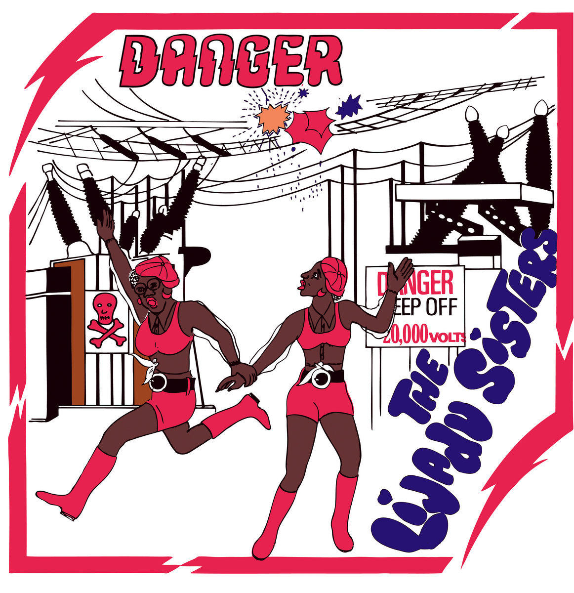 The Lijadu Sisters – Danger (LP, Telepathy Blue, Numero Group, 2025) Front Cover