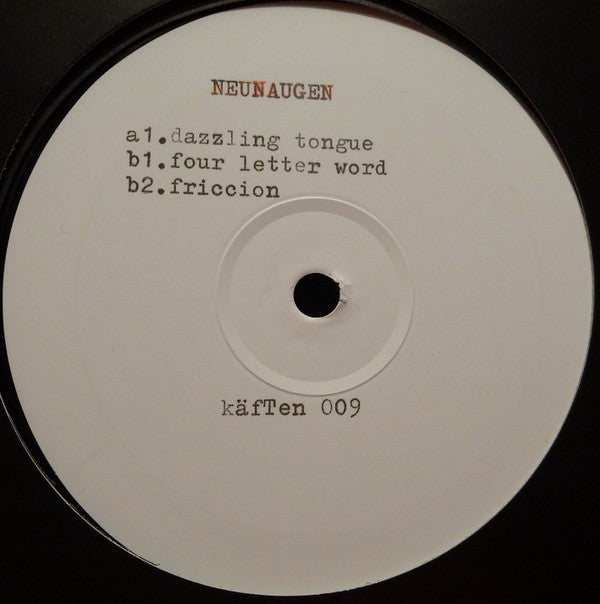 Neunaugen – Dazzling Tongue (12", Käften, 2017) Back Cover