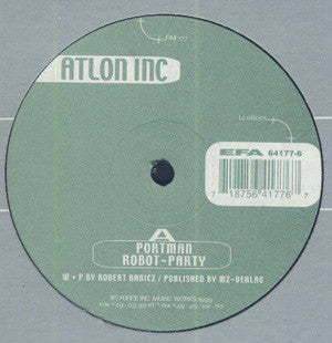 Atlon Inc – Portman (12", Force Inc. Music Works, 1999) Front Cover