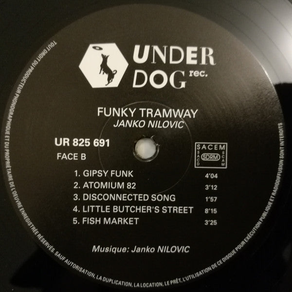 Janco Nilovic – Funky Tramway (LP, Underdog Records, 2017) Image 5