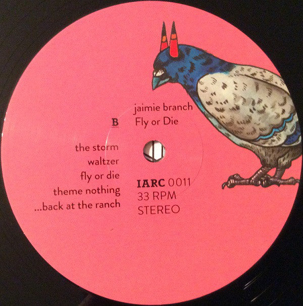 Jaimie Branch – Fly Or Die (LP, International Anthem Recording Company, 2017) Image 5