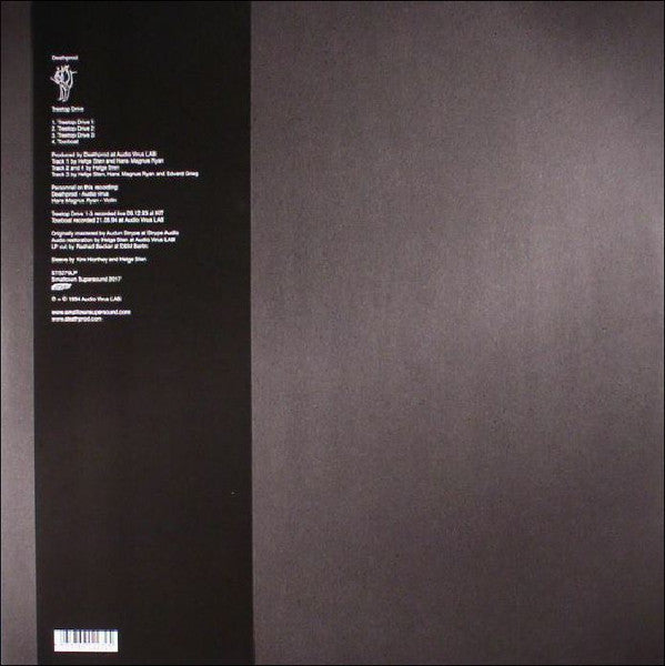 Deathprod – Treetop Drive (2xLP, Smalltown Supersound, 2017) Front Cover