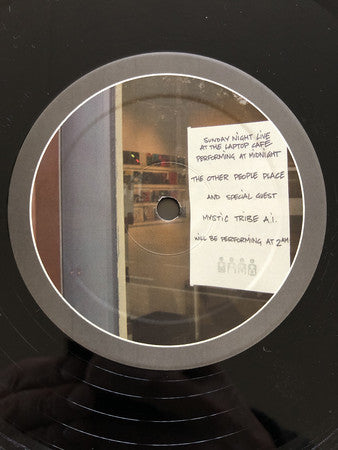 The Other People Place Mystic Tribe A.I. – Sunday Night Live At The Laptop Cafe (12", Clone, 2002) Back Cover