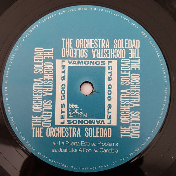 The Orchestra Soledad – Vamonos / Let's Go (LP, BBE, 2017) Image 4