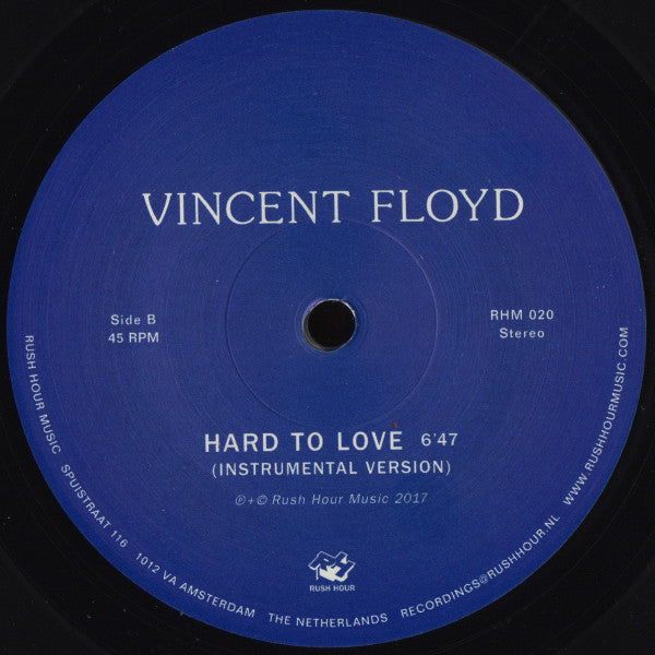 Vincent Floyd : Hard To Love (10")