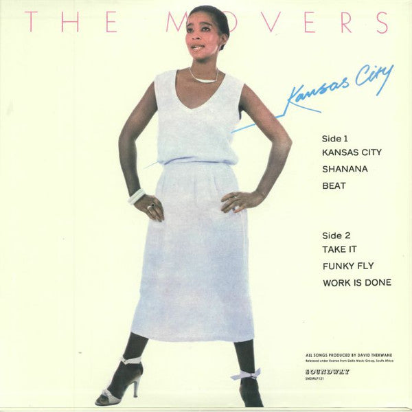 The Movers – Kansas City (LP, 180g, Tip On Sleeve, Soundway, 2017) Back Cover