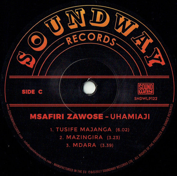 Msafiri Zawose : Uhamiaji (2xLP, Album)