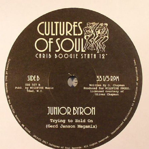 Junior Byron : Trying To Hold On (12")