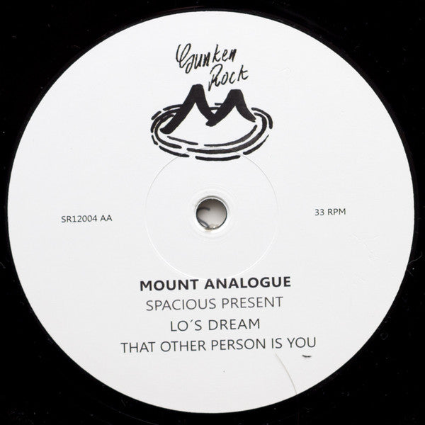 Mount Analogue – Spacious Present (12", Sunken Rock, 2017) Image 4