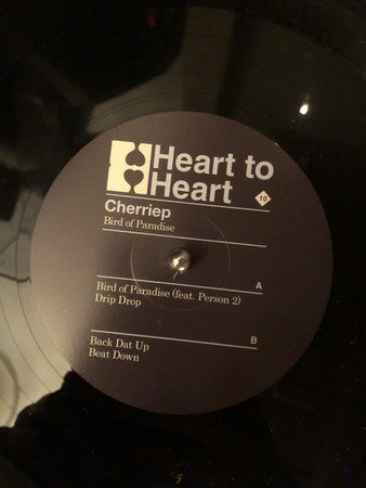 Cherriep – Bird Of Paradise (12", Heart To Heart, 2017) Back Cover