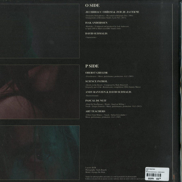 Various – O/P (LP, Mélodies Souterraines, 2018) Back Cover