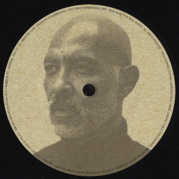 Ron Trent Lono Brazil Dazzle Drums – Manchild (In The Promised Land) (12", BBE, 2018) Back Cover