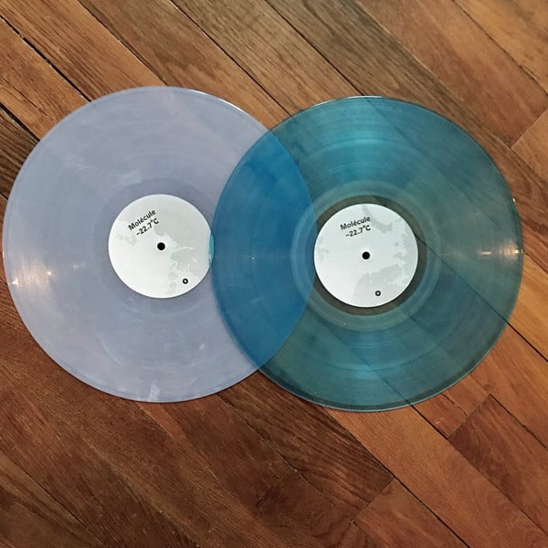 Molécule – -22.7°C (2xLP+CD, Clear Plastic Sleeve, Because Music, 2018) Image 5