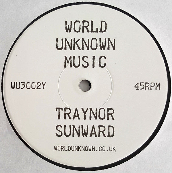 Theo Nasa Traynor – LSTNBRGHN / Sunward (12", World Unknown, 2018) Back Cover