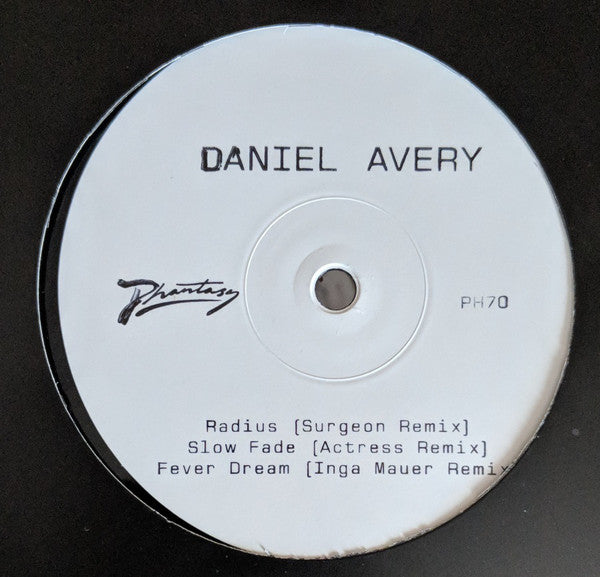 Daniel Avery – Slow Fade (Remixes) (12", Phantasy Sound, 2018) Front Cover