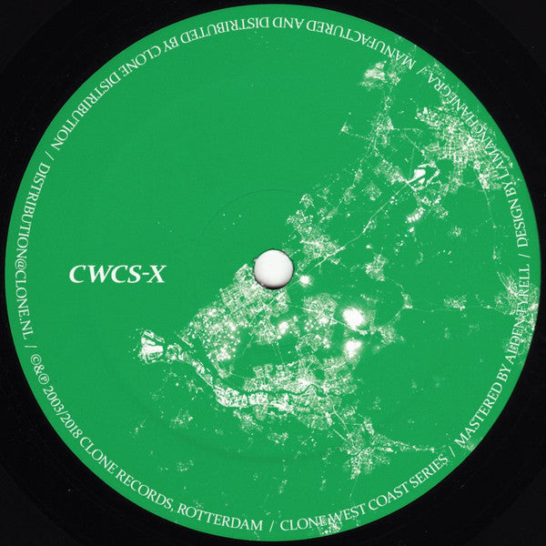 D.I.E. – The Men You'll Never See (12", Clone West Coast Series, 2018) Back Cover