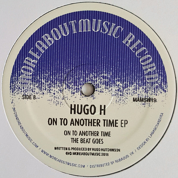 Hugo H. – On To Another Time EP (12", Moreaboutmusic, 2018) Back Cover