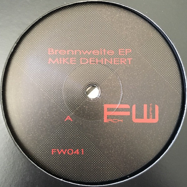Mike Dehnert – Brennweite EP (12", Fachwerk, 2018) Image 3