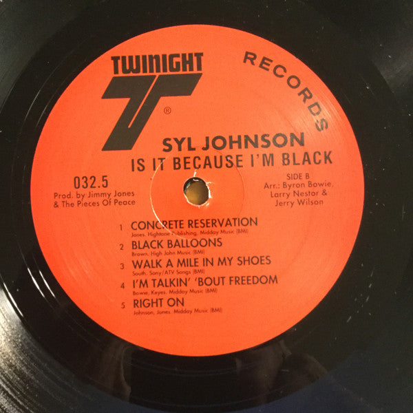 Syl Johnson – Is It Because I’m Black (LP, Numero Group) Image 4