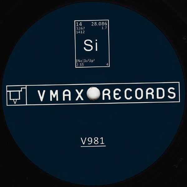 Silicon – V981 (12", V-MAX Records, 2018) Back Cover