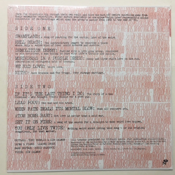 Scientists* : Weird Love (LP, Album, RE)