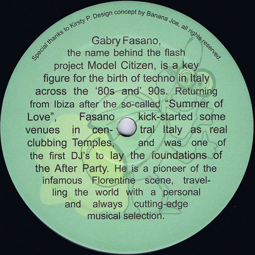 Model Citizen – Young & Intelligent (12", La Bella Di Notte, 2018) Image 3