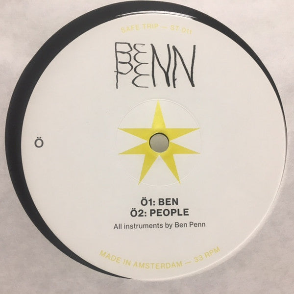 Ben Penn – Very Important E.P. (12", Safe Trip, 2018) Image 4