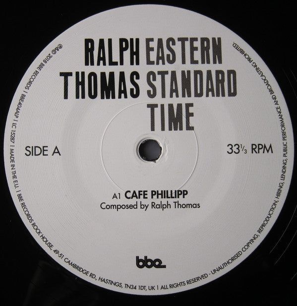 Ralph Thomas – Eastern Standard Time (2xLP, BBE Records, 2018) Image 5