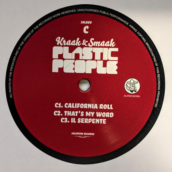 Kraak & Smaak – Plastic People (2xLP, Green, Jalapeno Records, 2018) Image 5