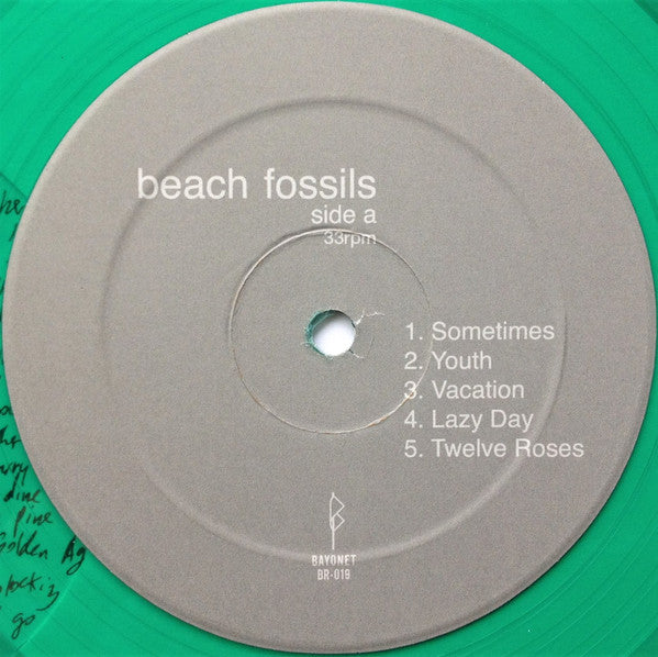 Beach Fossils – Beach Fossils (LP, Green, Bayonet Records, 2018) Image 5