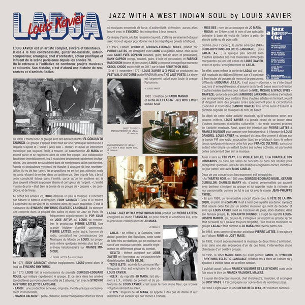 Louis Xavier – Ladja (LP, Rebirth On Wax, 2018) Image 3