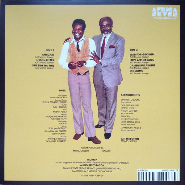 Momo Joseph : War For Ground (LP, Album, RE)