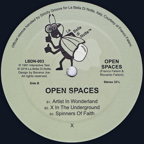 Open Spaces – Open Spaces (12", La Bella Di Notte, 2019) Image 3