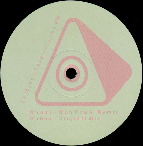 La Mano – Tana Del Lupo EP (12", Through Gods Own Eyes, 2019) Back Cover