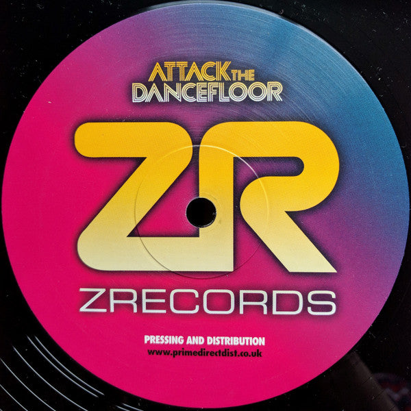 Various – Attack The Dancefloor Volume Twelve (12", Z Records, 2019) Back Cover