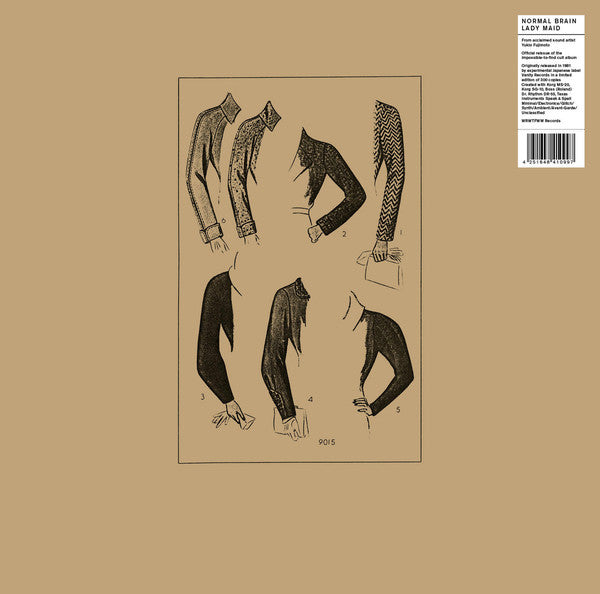 Normal Brain – Lady Maid (LP, We Release Whatever The Fuck We Want Records, 2019) Back Cover