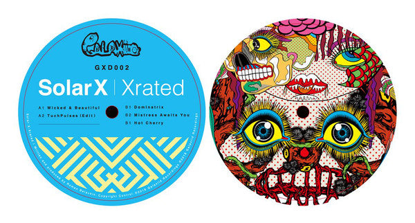 Solar X – Xrated (2xLP, Galaxiid, 2019) Image 4