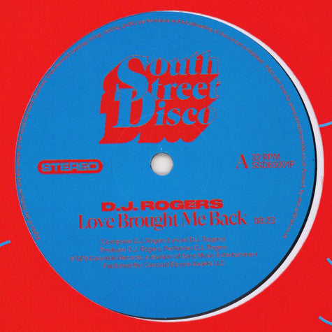 D.J. Rogers* : Love Brought Me Back (12")