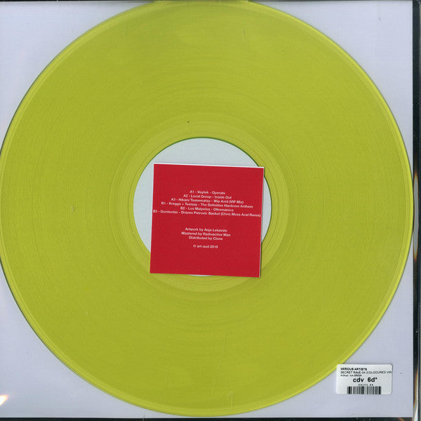 Various – Secret Rave 04 (12", Lime Transparent, Art-Aud, 2019) Image 4
