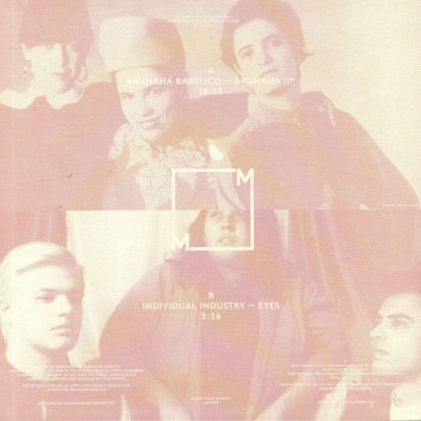 Various – Outro Tempo (Single Promocional) (12", Music From Memory, 2019) Back Cover