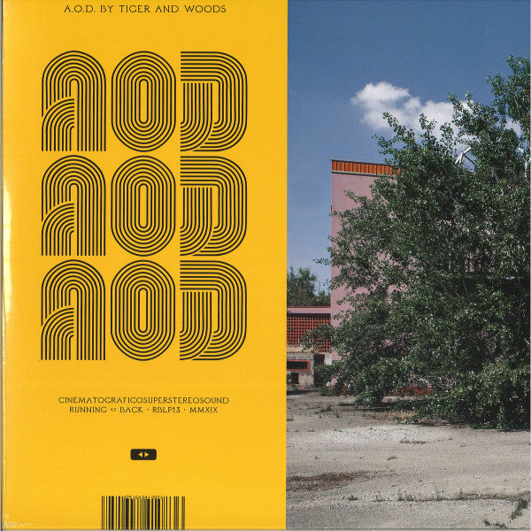Tiger And Woods – A.O.D. (LP, Running Back, 2019) Back Cover