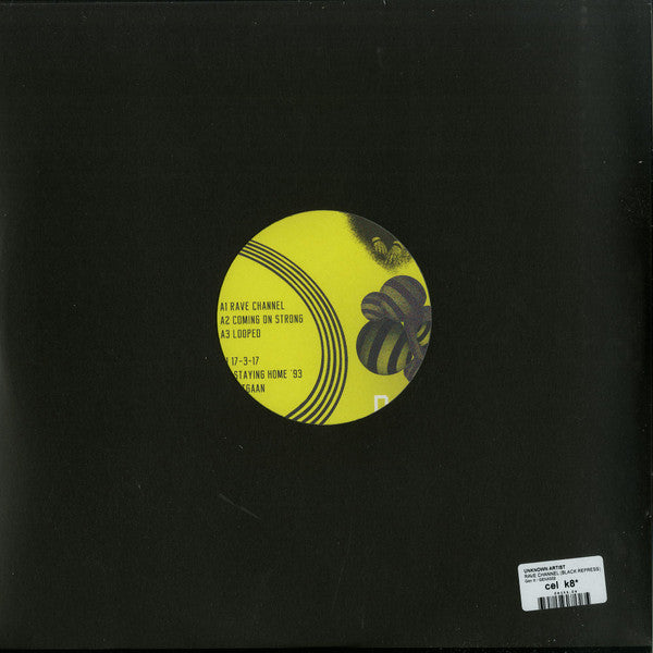 Deep Dimension – Rave Channel (12", Gen X, 2019) Back Cover