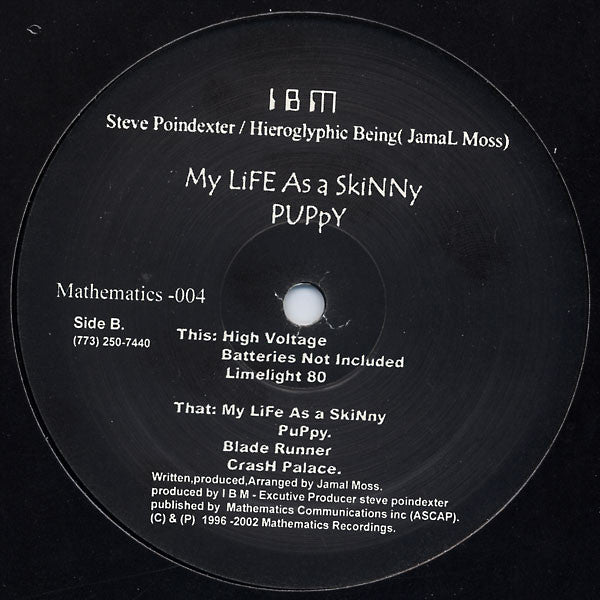 I.B.M. : My Life As A Skinny Puppy (12")