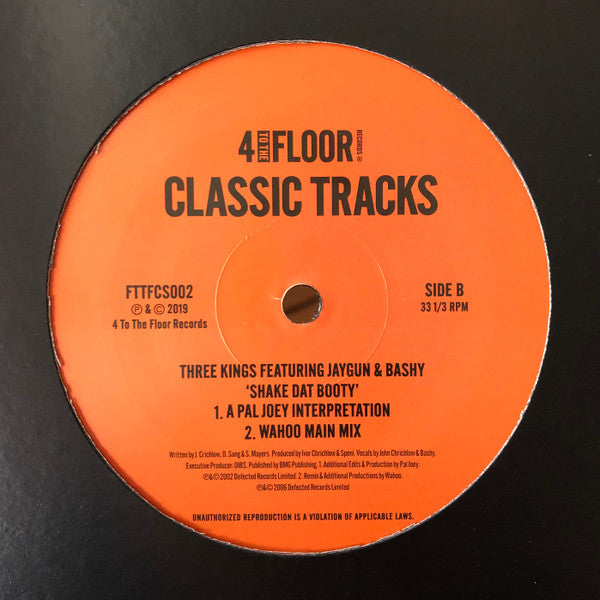 The MD X-Spress / Three Kings (2) Featuring Jaygun And Bashy : God Made Me Phunky / Shake Dat Booty (12", EP)