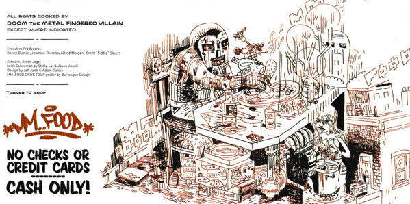 MF Doom – MM..Food (CD+DVD, Rhymesayers Entertainment, 2007) Image 5