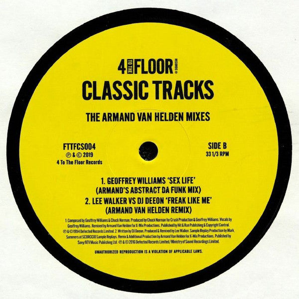 Various : The Armand Van Helden Mixes (12", EP)