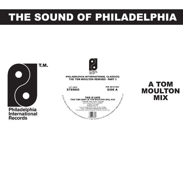 Tom Moulton – Philadelphia International Classics: The Tom Moulton Remixes (Part 3) (2x12", Part 3 (Of 3), Philadelphia International Records, 2019) Front Cover