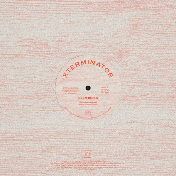 Glen Ricks : I Have Been Waiting (10")