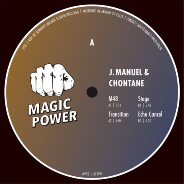J. Manuel Chontane – MP02 (12", Magic Power, 2019) Front Cover